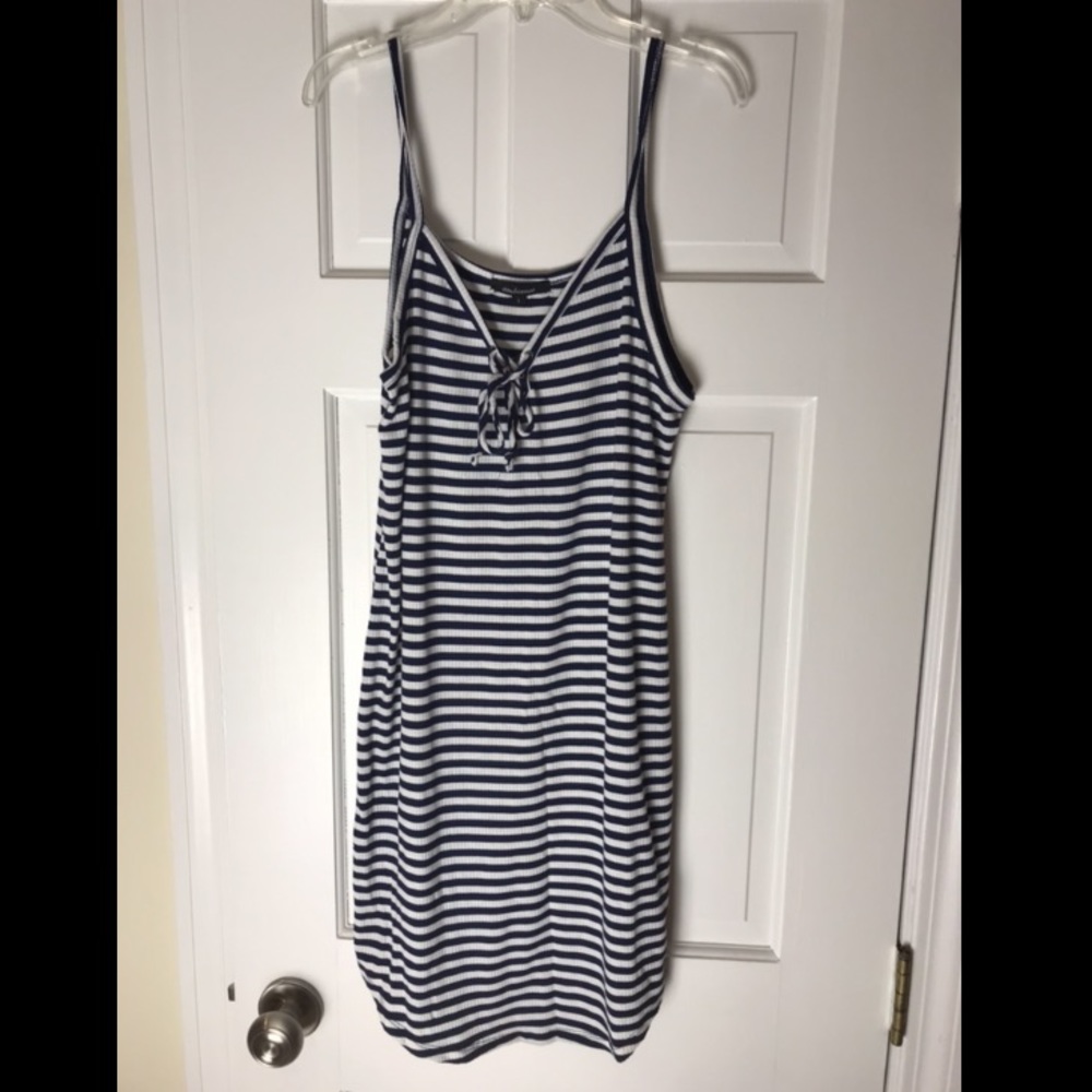Nautical Stripe Cover Up Dress